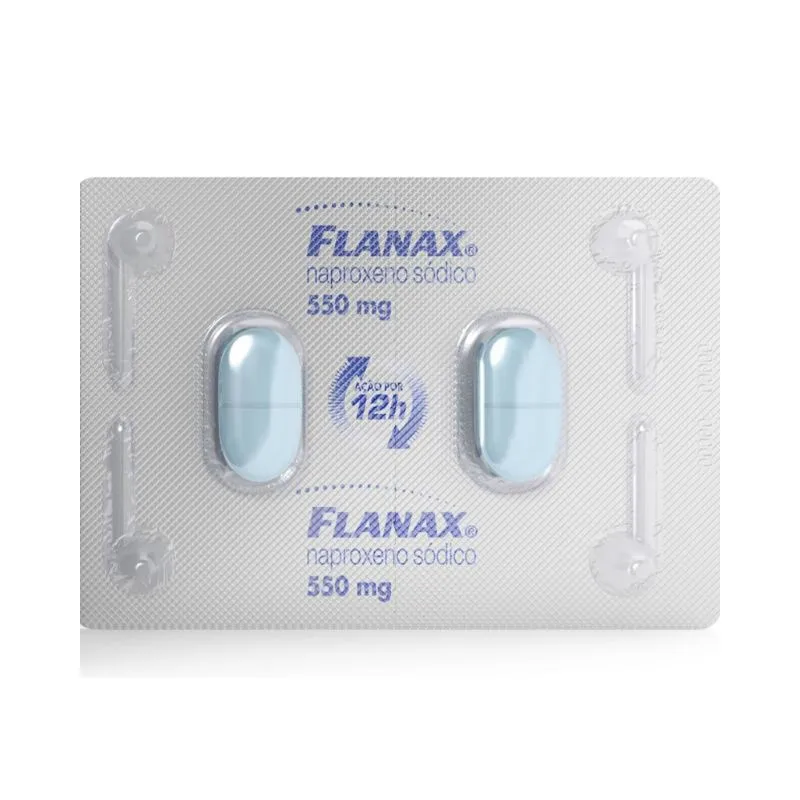 Analgésico Flanax 550mg Bayer Dores Intensas 2 Comprimidos