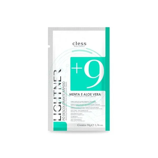 Descolorante Cless 50g Menta e Aloe Vera