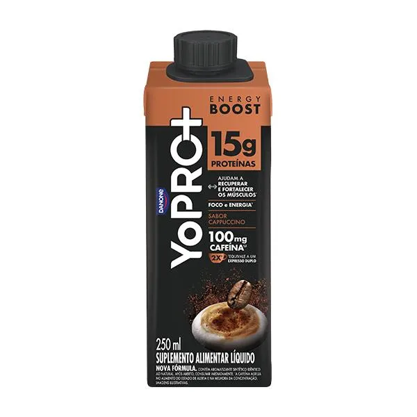 Bebida Láctea Yopro Cappuccino 15g Proteína 250ml
