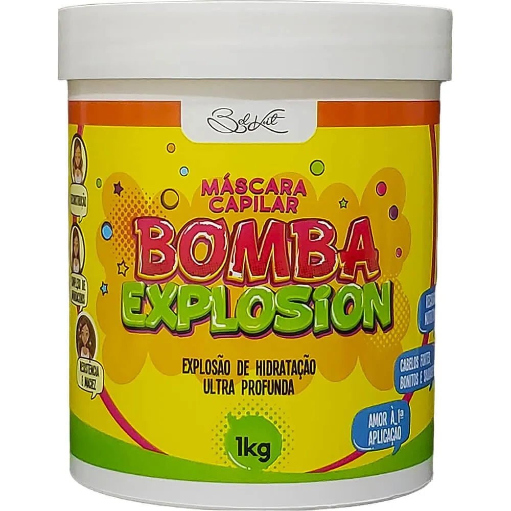 Belkit Bomba Explosion - Máscara Hidratação Ultra Profunda 1kg