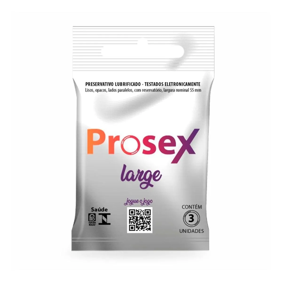 Preservativo Prosex Large Premium 3 Unidades