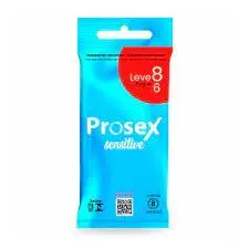 Preservativo Prosex Sensitive Premium 8 Unidades