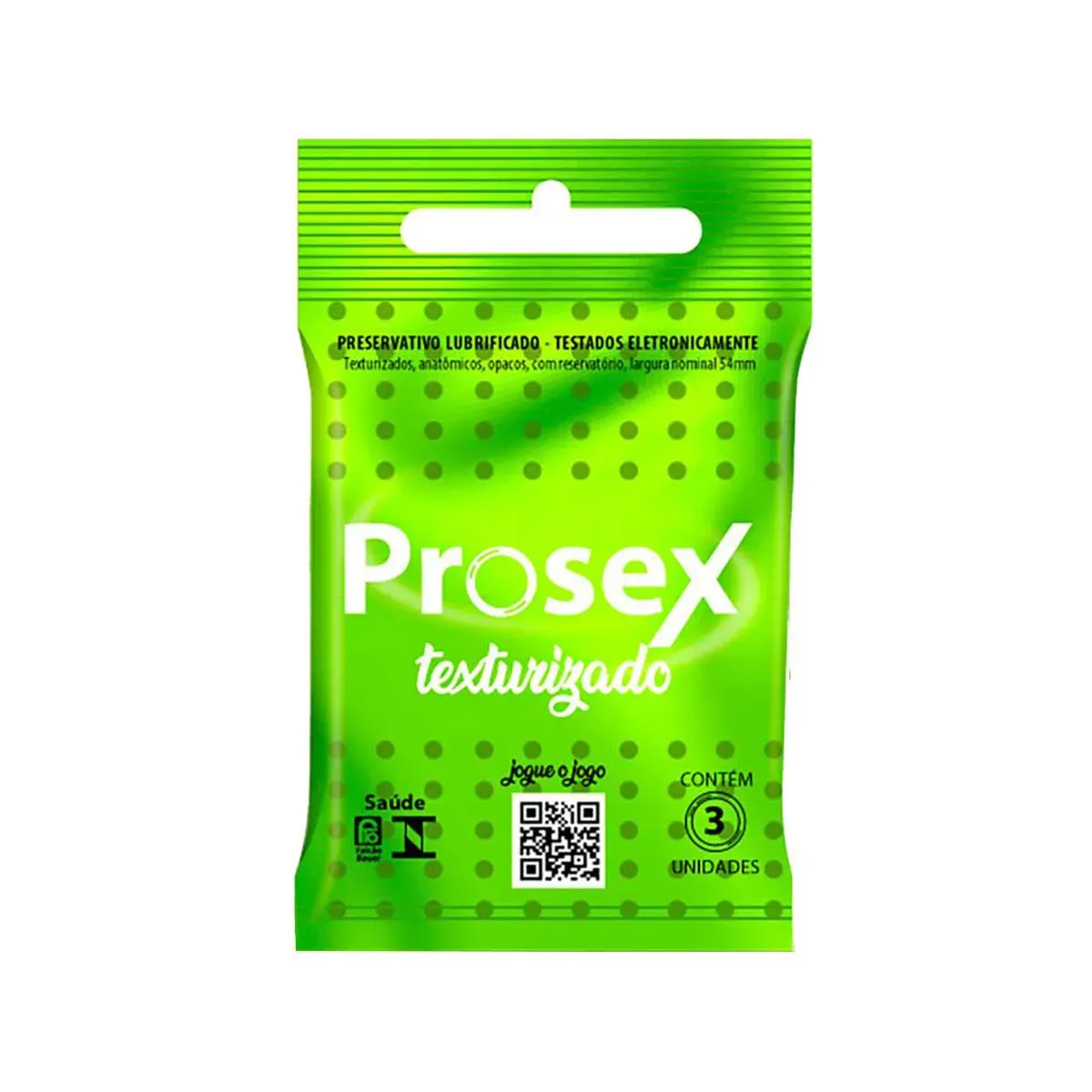 Preservativo Prosex Texturizado Premium 3 Unidades