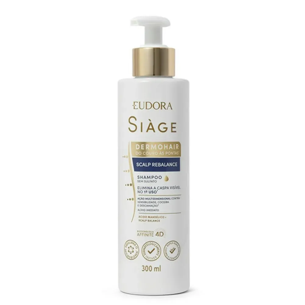 Shampoo Anticaspa Siàge DermoHair Scalp Rebalance 300ml