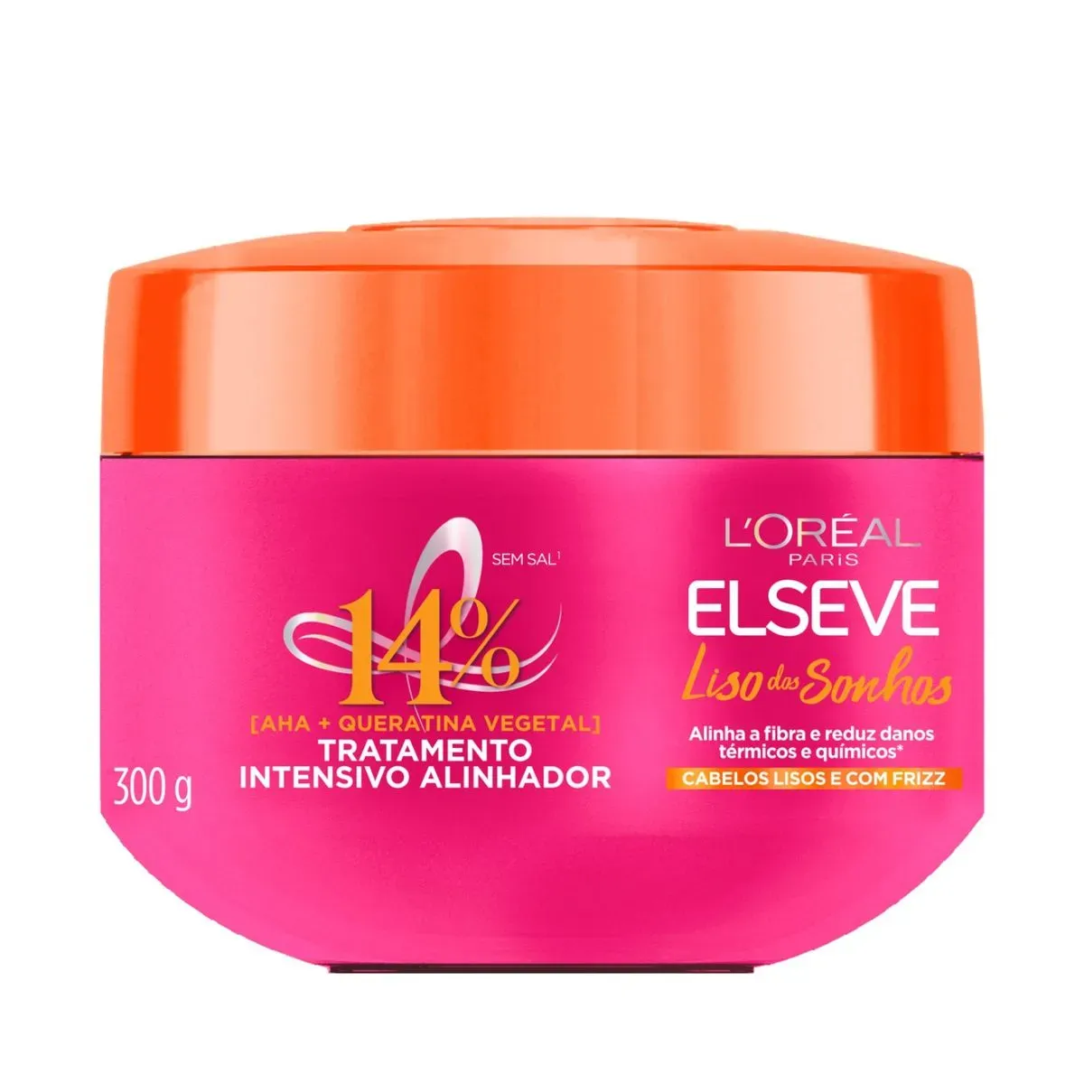 Creme de Tratamento Intensivo Alinhador Elseve Liso dos Sonhos 300g