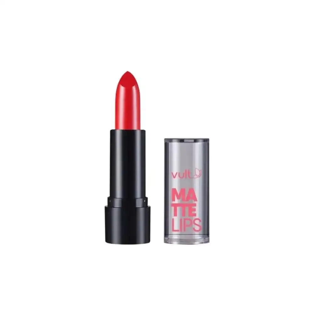 Batom Matte Lips Vermelho Real Vult 3.8G