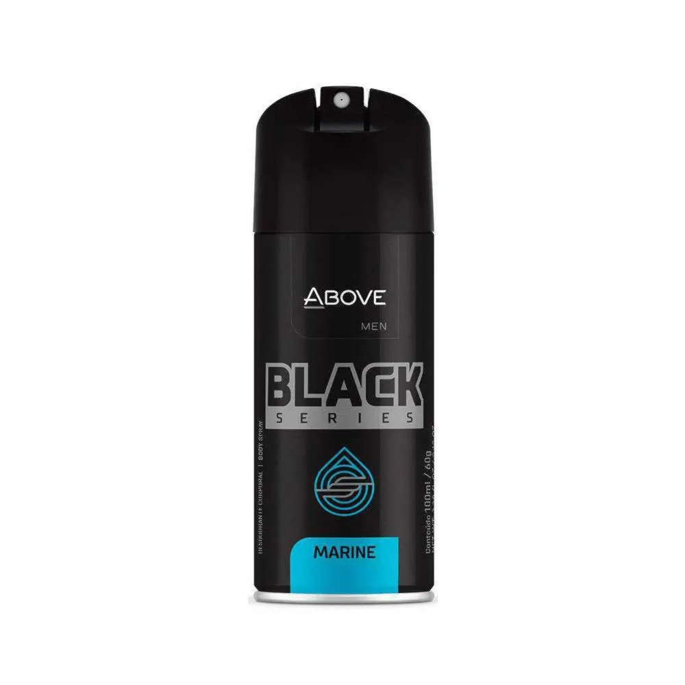 Desodorante Aerossol Above Black Series Marine 100ml