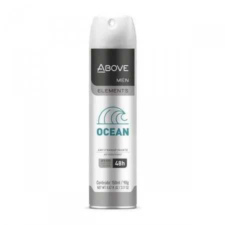 Desodorante Aerossol Above Elements Ocean 150ml