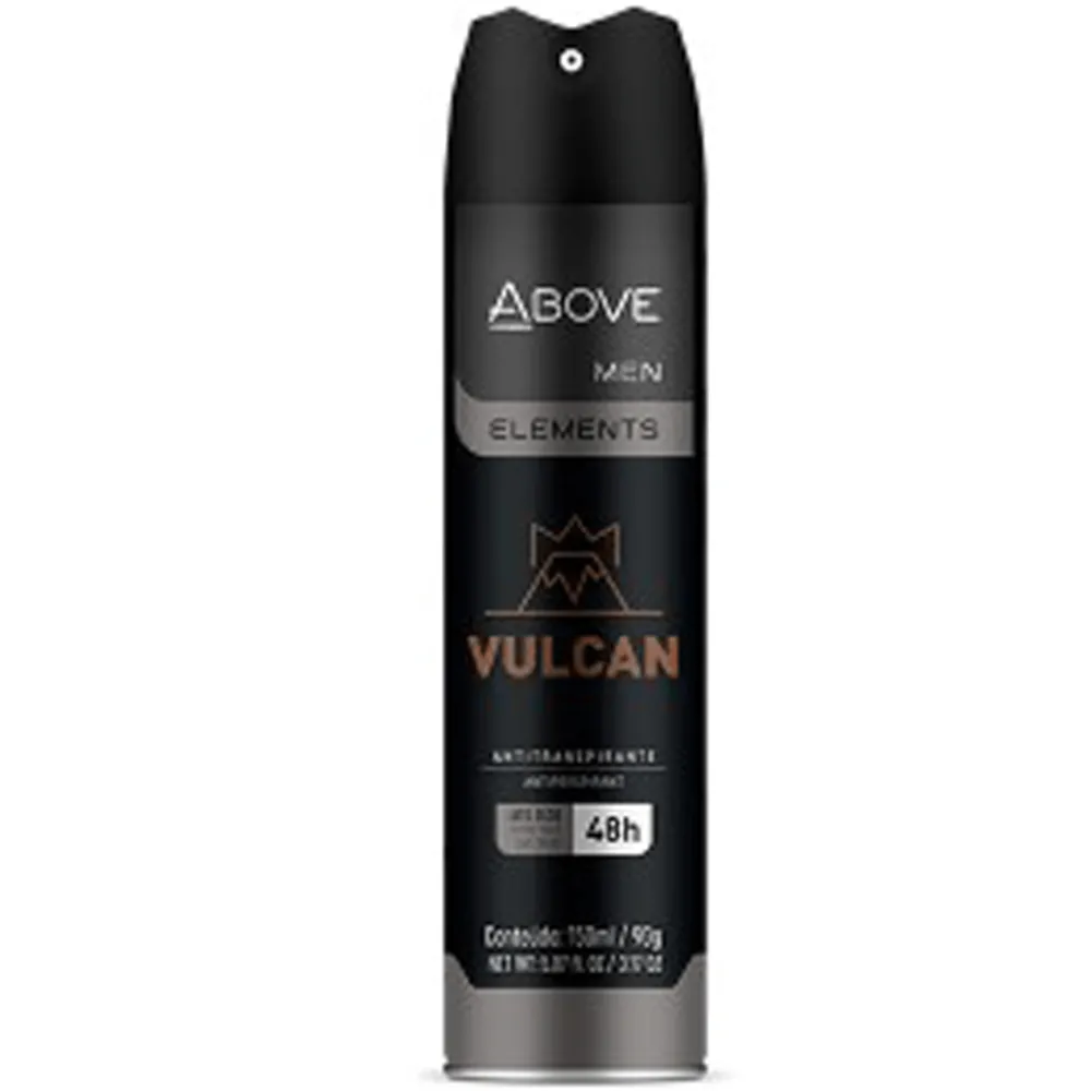 Desodorante Aerossol Above Elements Vulcan 150ml