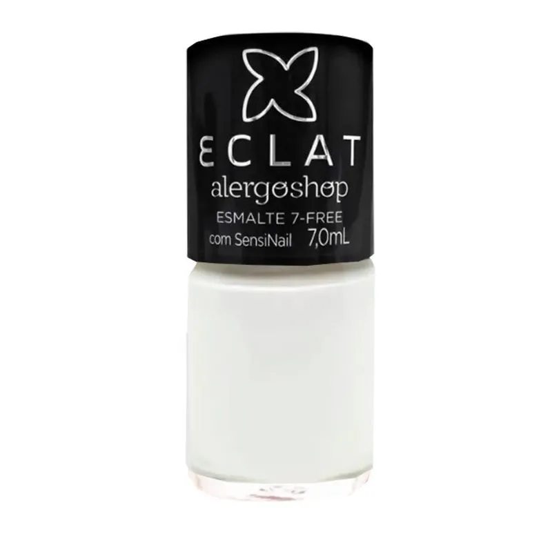 Esmalte Cravo Branco Hipoalergênico Alergoshop 7ml