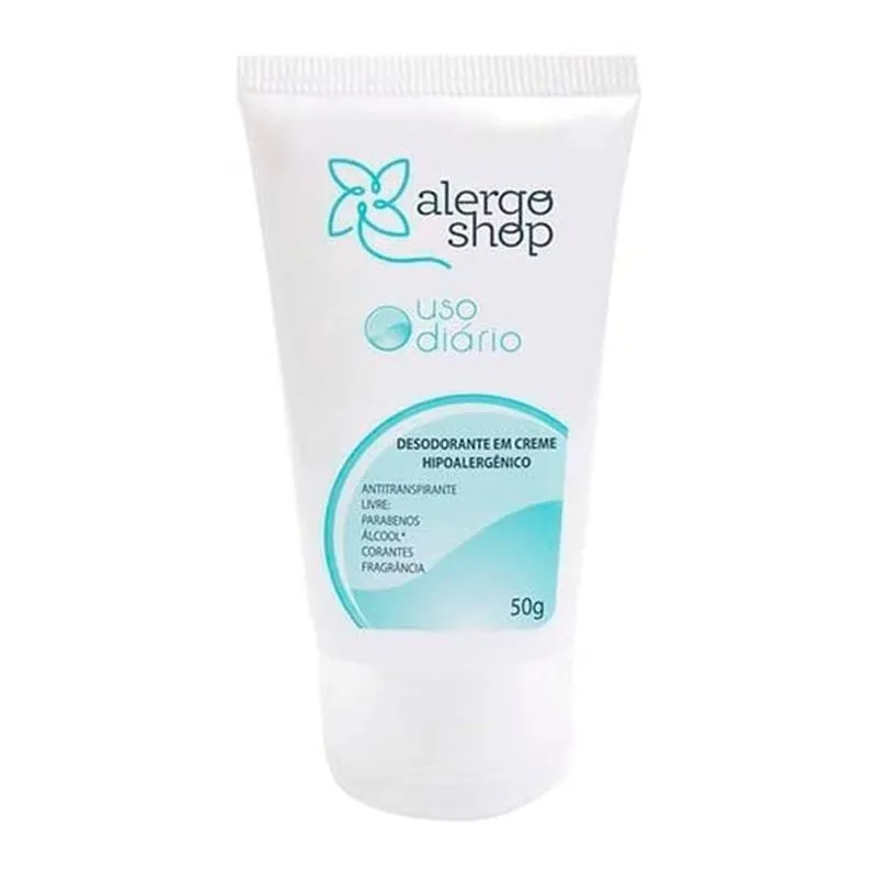 Desodorante Em Creme Hipoalergênico Alergoshop 50g