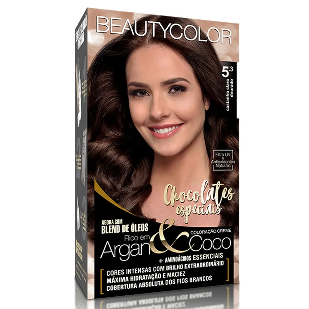 Beautycolor Permanente Coloração Creme-Castanho Cl Doura 5.3