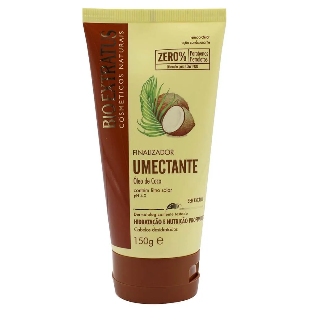 Creme Capilar Finalizador Bio Extratus Umectante Óleo de Coco 150g
