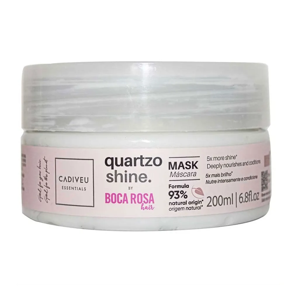Cadiveu Boca Rosa Essentials Máscara Quartzo Shine 200ml