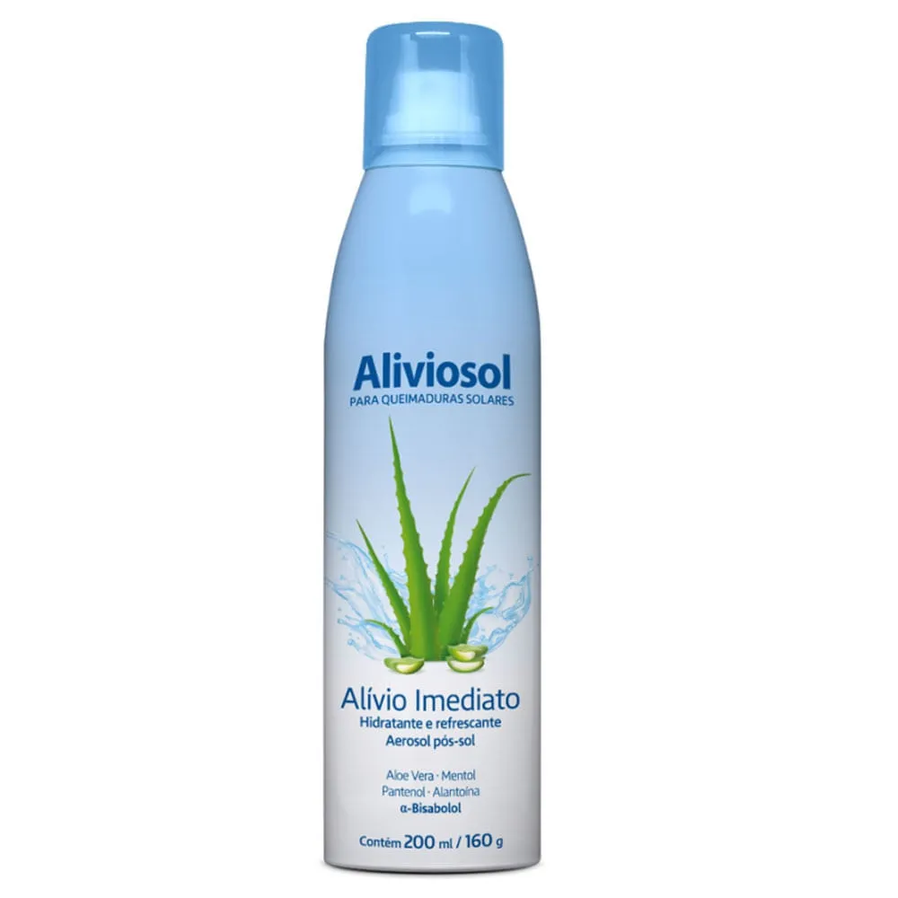 Pós-Sol Alivisol Aerossol Hidratante e Refrescante 200ml