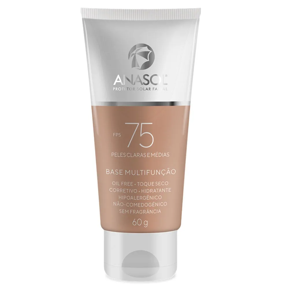 Protetor Solar Anasol Base Hidratante Multifunção FPS75 60g