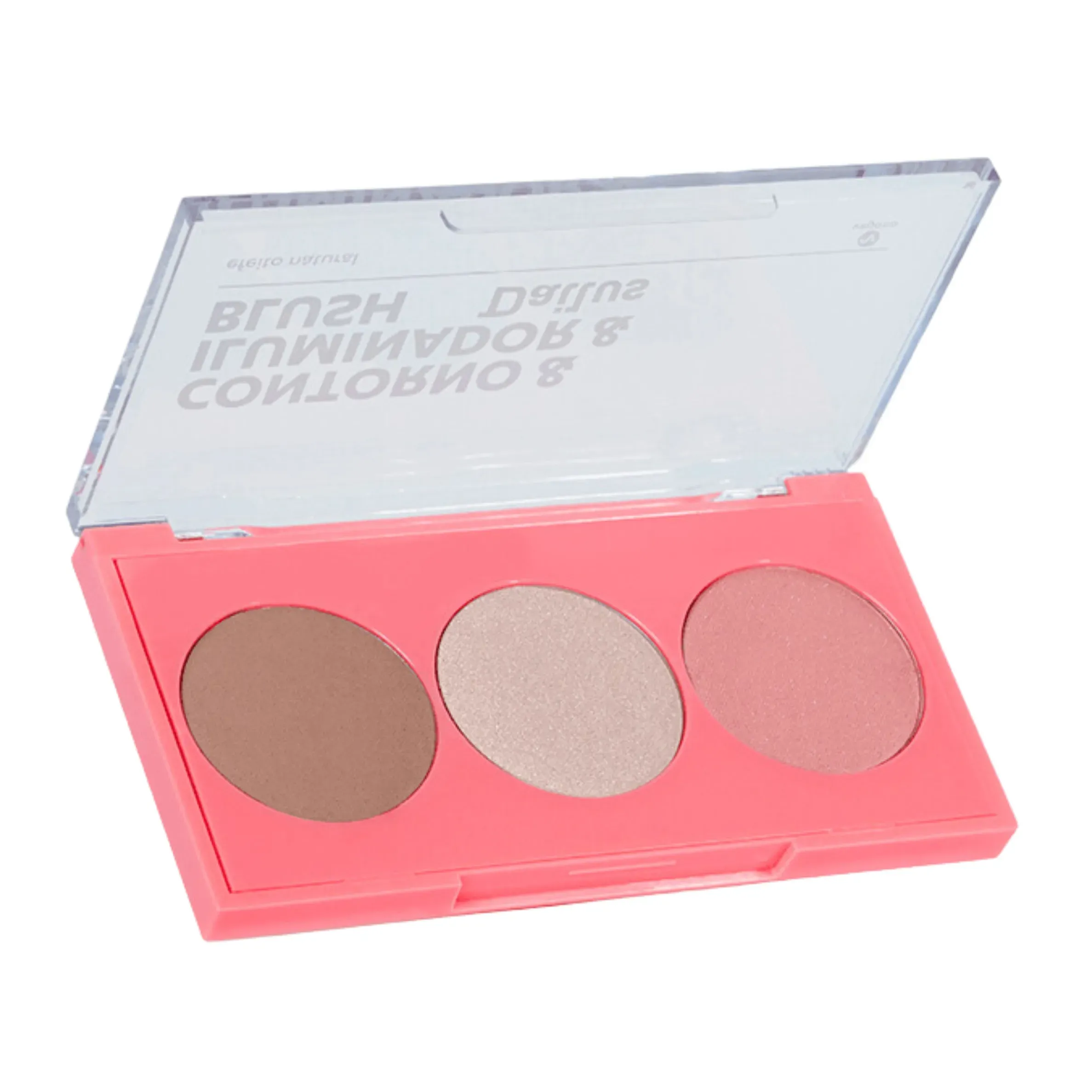 Contorno & Iluminador & Blush Dailus Pele De Milhões 1- Peles Claras e Médias