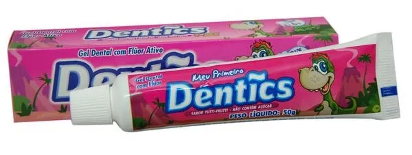 Creme Dental Dentil Dinodent Tuti Frutti 50G