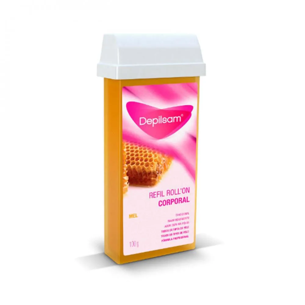 Cera Refil Rollon Depilsam 100g Mel