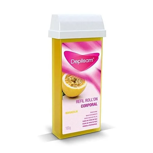 Cera Depilatória Depilsam Maracujá Roll-on 100g