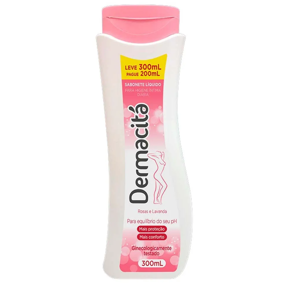Sabonete Líquido Íntimo Dermacitá 300ml