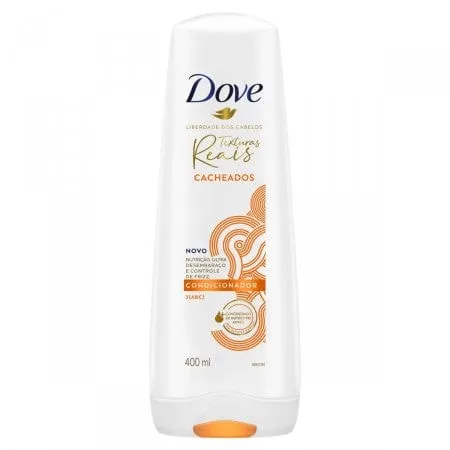 Condicionador Dove Texturas Reais Cacheados Óleo de Babosa 400Ml