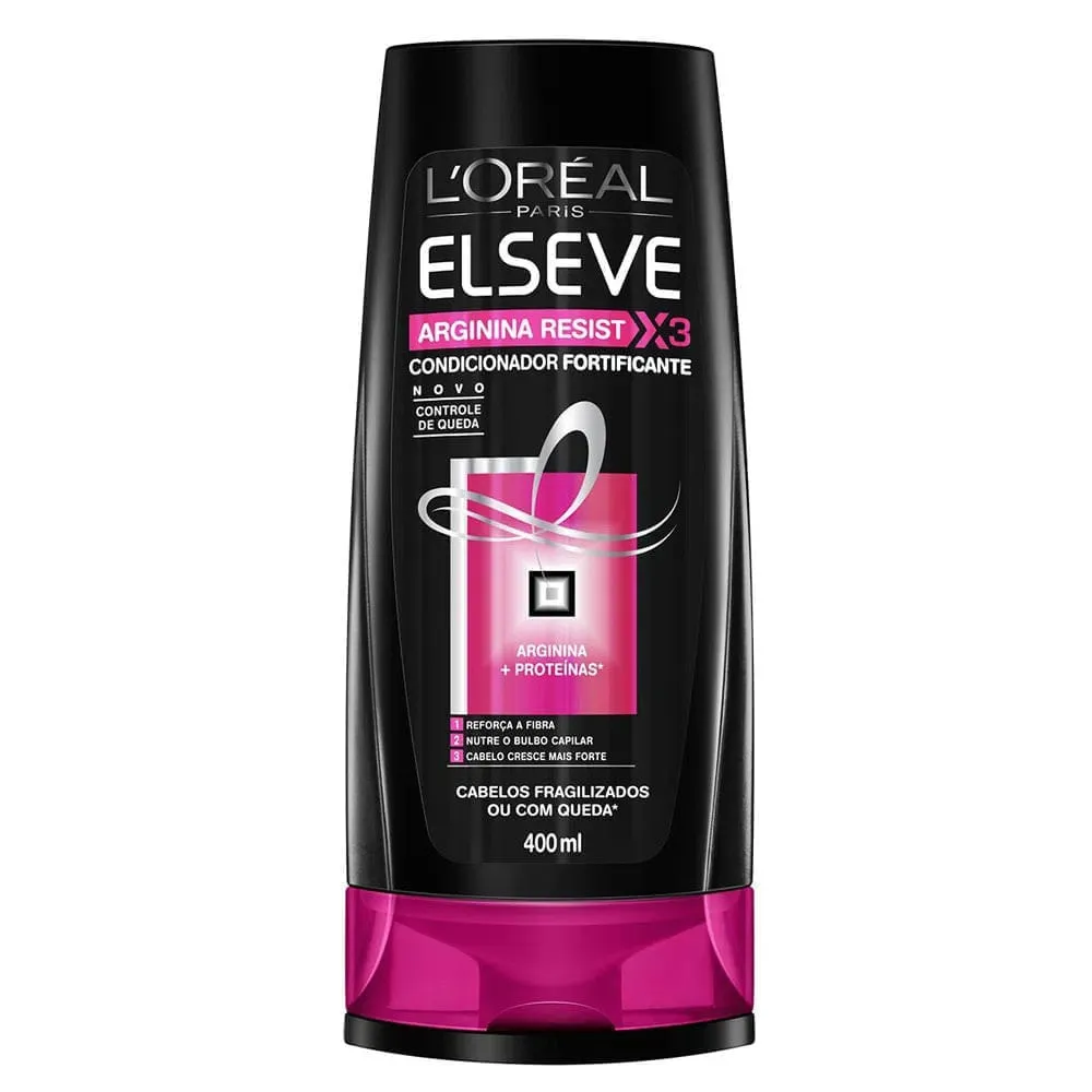 Condicionador Elséve Arginina Resist X3 Fortificante 400ml