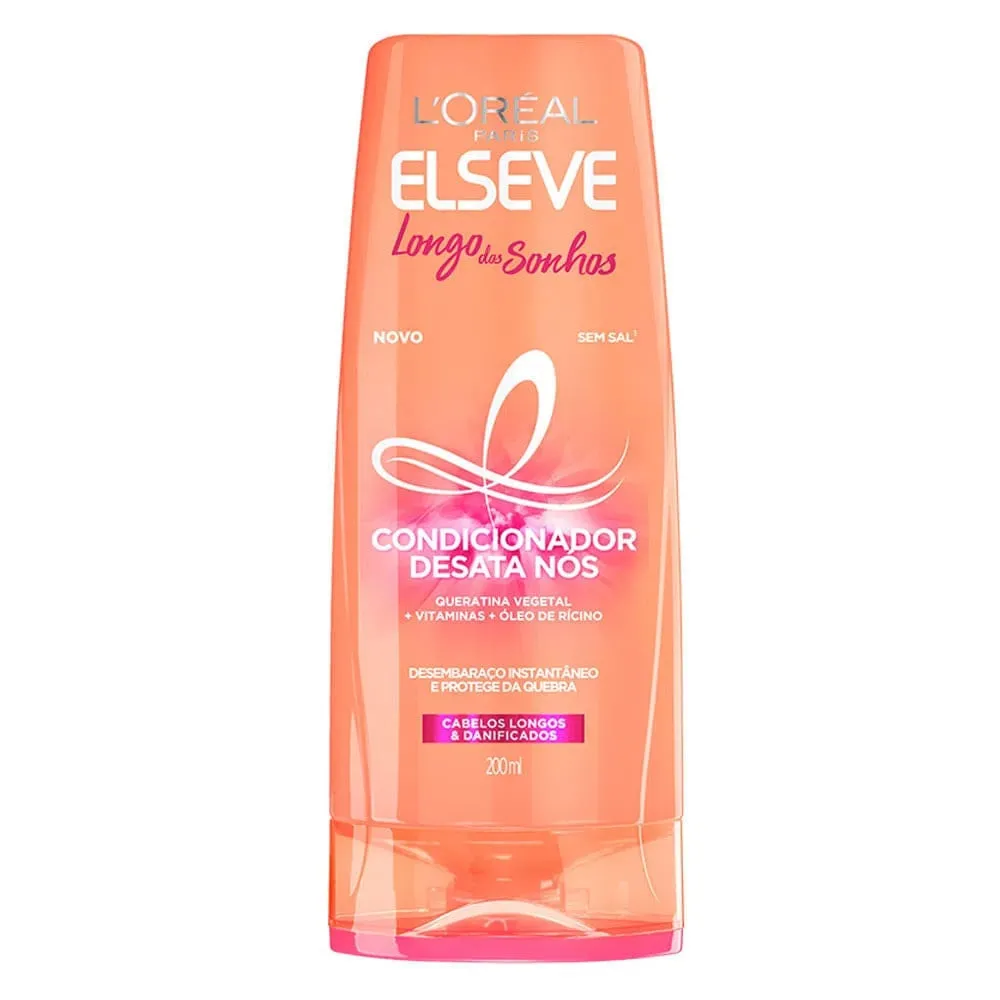 Condicionador Elséve Desata Nós Longo dos Sonhos 200ml