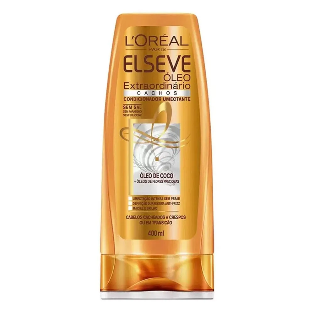 Condicionador Elséve Óleo Extraordinário Cachos 400ml