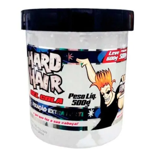 Gel Fixador Hard Hair Extra Forte 500g