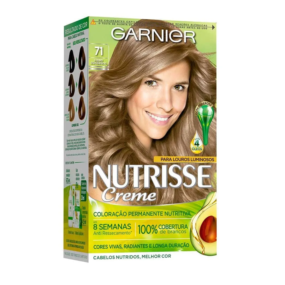 Garnier Nutrisse Coloração Creme - Louro Esplêndio 71