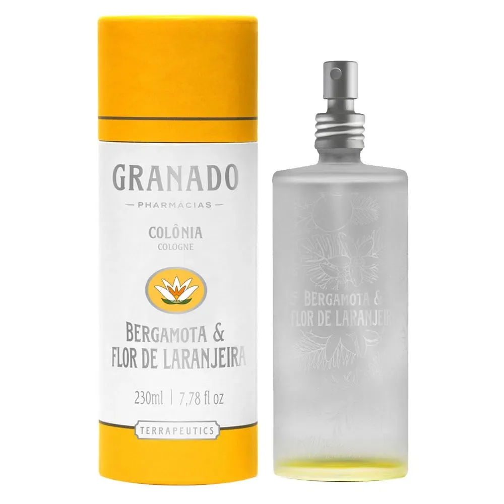 Colônia Granado Bergamota e Flor de Laranjeiras 230ml