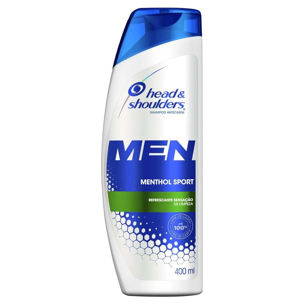 Shampoo Head e Shoulders Anticaspa Menthol Sport Men 400ml