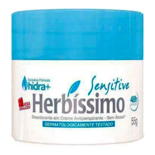 Desodorante Herbíssimo Sensitive Creme 55g