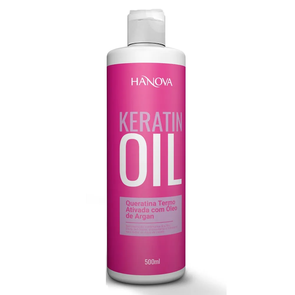Hanova Keratin Oil Termo Ativada 500ml