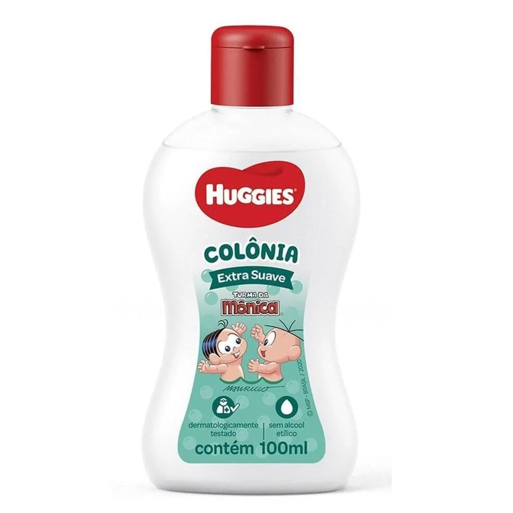 Colônia Huggies Turma da Mônica Extra Suave 100ml