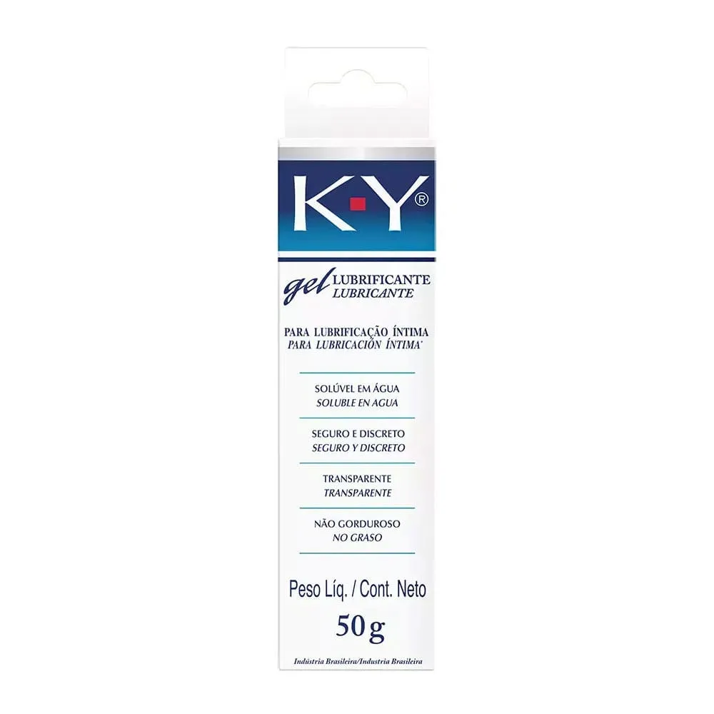 K-Y Gel Lubrificante Íntimo 50g