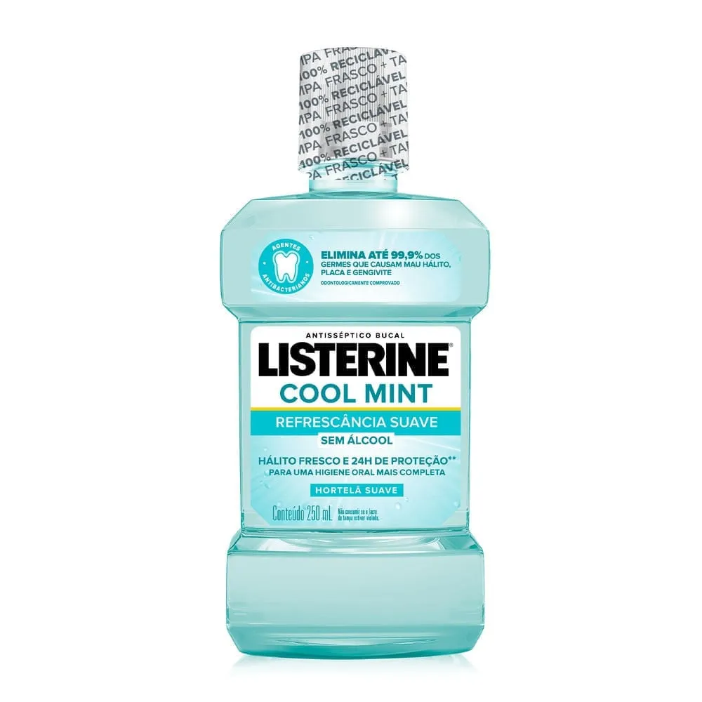 Enxaguante Bucal Antisséptico Listerine Zero 250ml