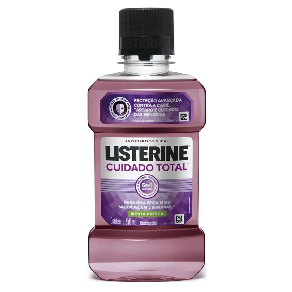 Enxaguante Bucal Listerine Cuidado Total 250ml