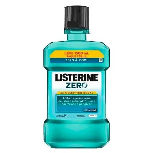 Enxaguante Bucal Listerine Zero 1,5l