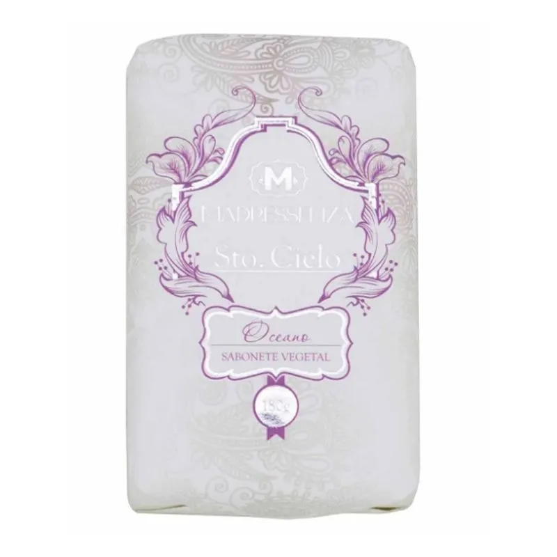 Sabonete Vegetal em Barra Oceano Madressenza 180g