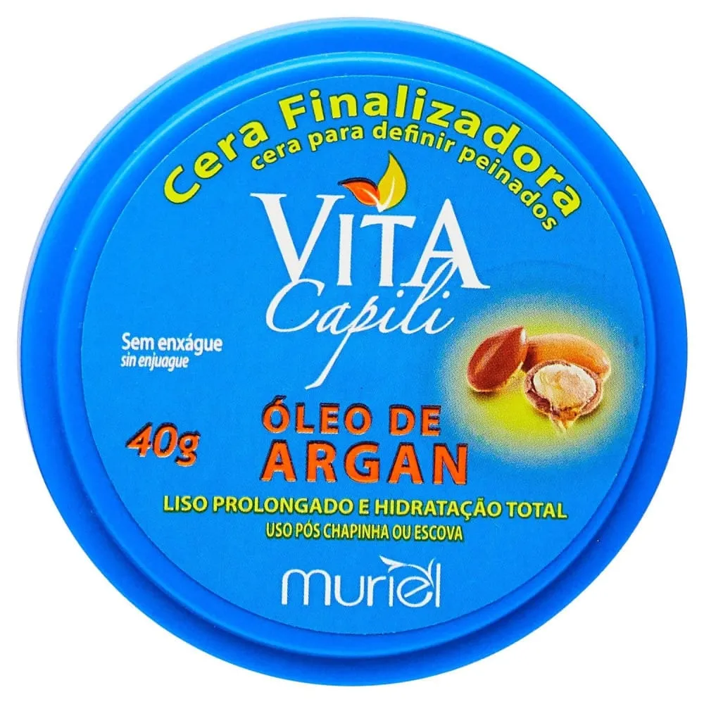 Cera Finalizadora Muriel Óleo De Argan 40g