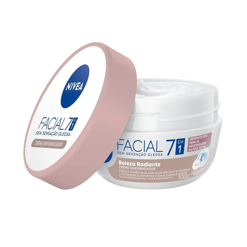 Creme Facial Nivea Uniformizador 7 em 1 100g