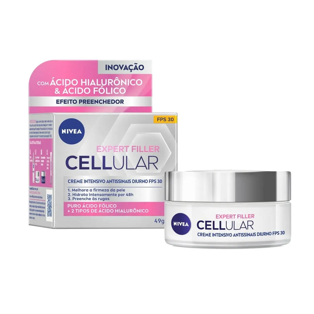 Creme Facial Nivea Antissinais Dia Cellular 52g