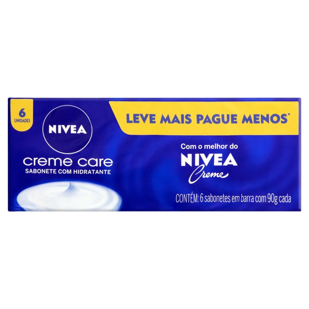 Sabonete em Barra Nivea Creme Care 90g
