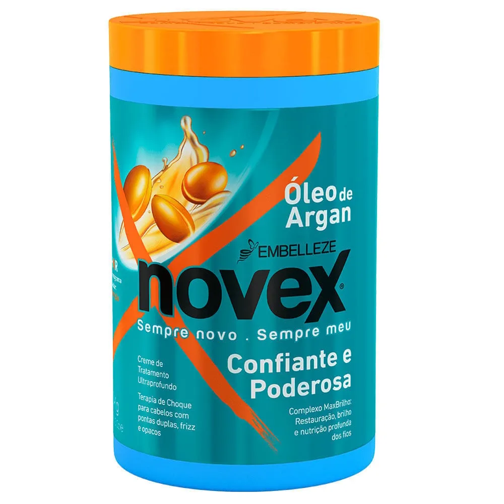 Creme de Tratamento Novex Óleo de Argan Embelleze Pote 1kg