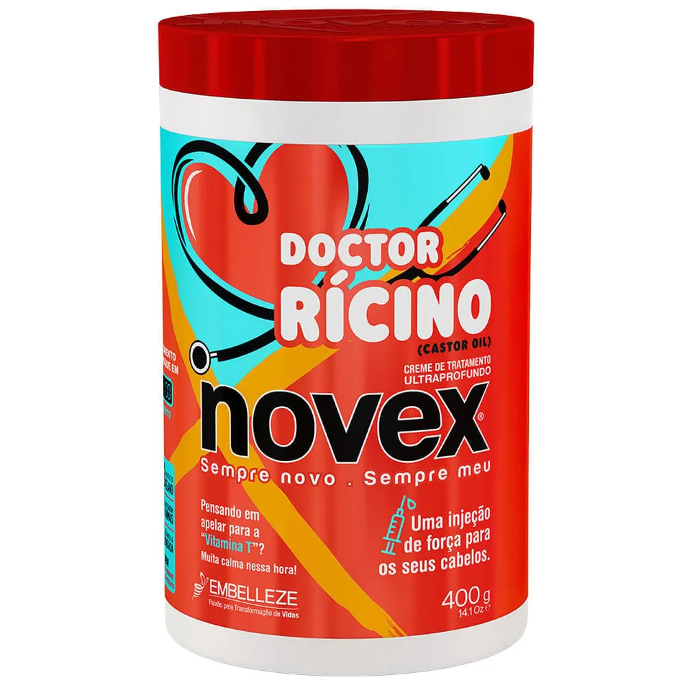 Creme de Tratamento Novex Doctor Rícino Embelleze 400g