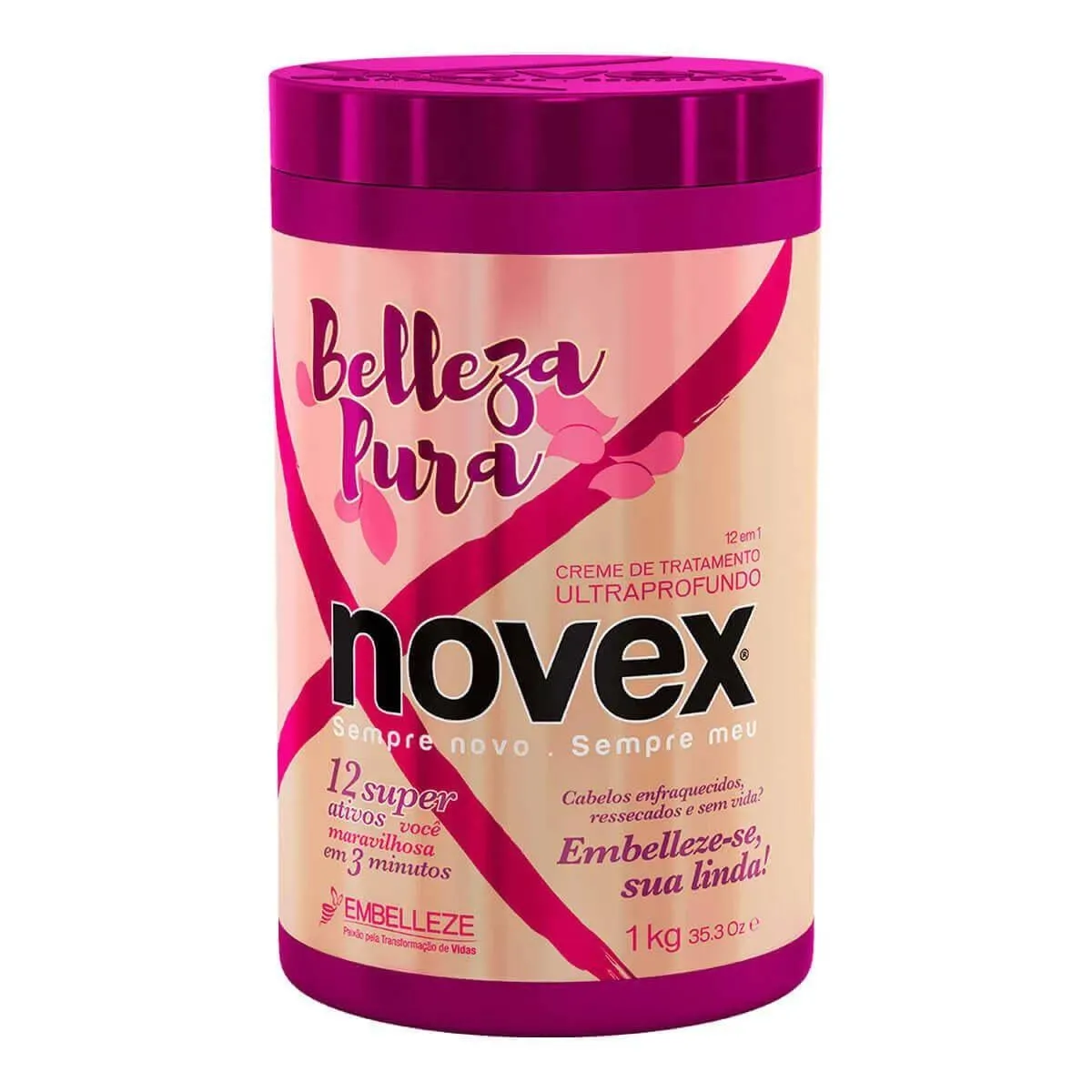 CREME NOVEX BELEZA PURA 400G
