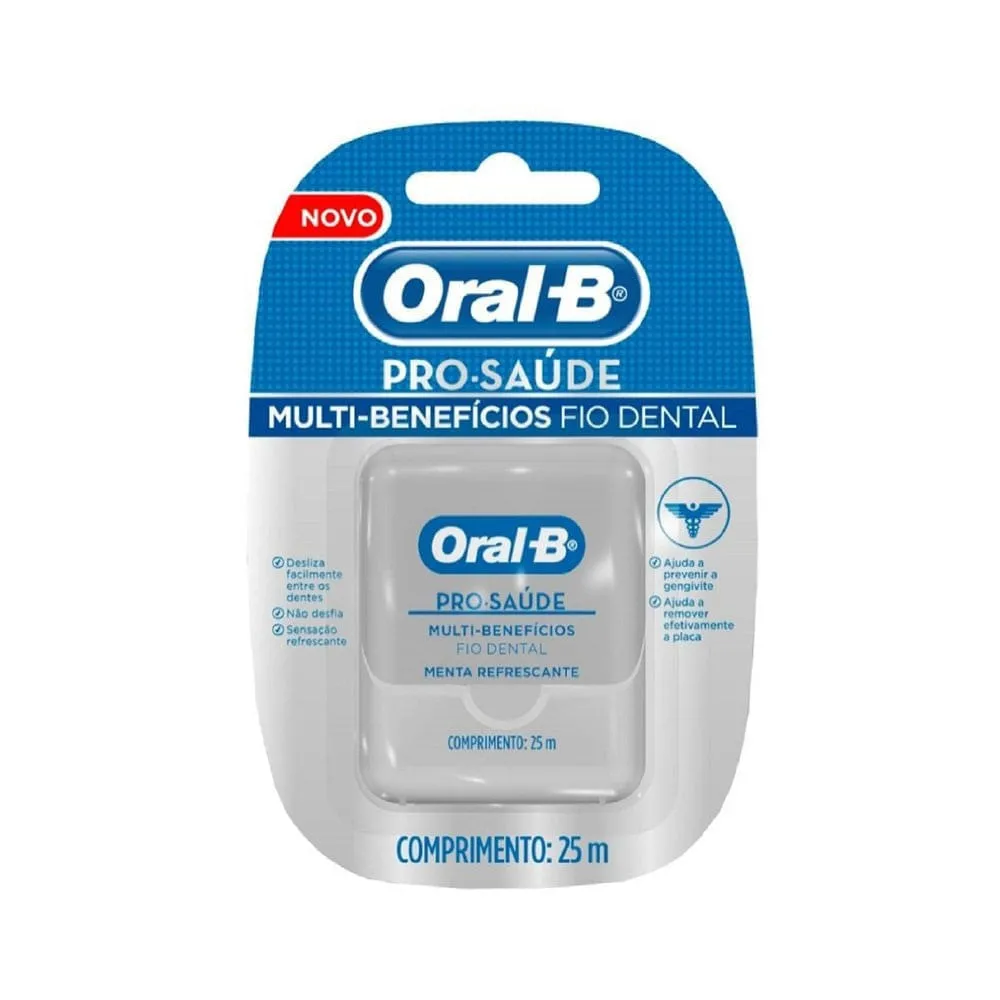 Fio Dental Oral-B Pró-Saúde 25m
