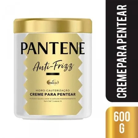 Creme para Pentear Pantene Antifrizz 600g
